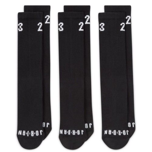 Шкарпетки Nike U Jordan Essential Crew 3PR DA5718-010 M 42-46 3 пари Чорний/Білий (194958592745)