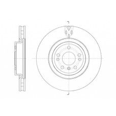 Гальмівний диск REMSA 61576.10