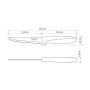 Кухонний ніж Tramontina Plenus Light Grey Bone 127 мм (23425/135)