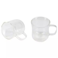 Набір чашок Bergner Coffee & Tea lovers 230 мл 2 шт (BG-20115-MM)