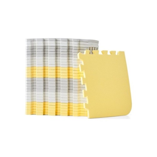 Дитячий килимок Kinderkraft пазл Luno Yellow, 30 элементов (5902533913602)