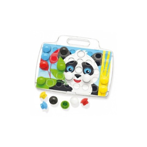 Набір для творчості Quercetti мозаїка 40 великих фішок + дошка (4206-Q)