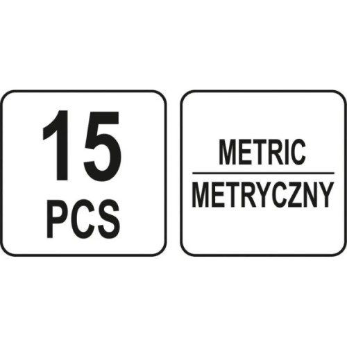 Набір інструментів Yato для ремонту різьби на болтах і гайках YT-17705 (YT-17705)