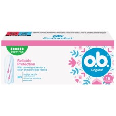 Тампони o.b. Original Super Plus 16 шт. (3574660089356/3574661350196)