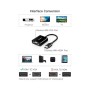 Перехідник HDMI M to VGA F 1920x1080 60Hz black Ugreen (UGR-90813)