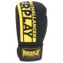 Боксерські рукавички PowerPlay 3086 Matt Challenger Чорно-Жовті 12 унцій (PP_3086_12oz_Bl/Yellow)