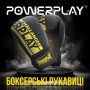 Боксерські рукавички PowerPlay 3086 Matt Challenger Чорно-Жовті 12 унцій (PP_3086_12oz_Bl/Yellow)
