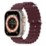 Ремінець до смарт-годинника Armorstandart Ocean Band для Apple Watch 49/46/45/44/42 (Series 1-3) Wine Red (ARM74250)
