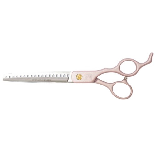 Ножиці для грумінгу Tauro Pro Line Алюмінієві філірувальні 18 см (7 дюймів) 18 зубців (TPL46887)