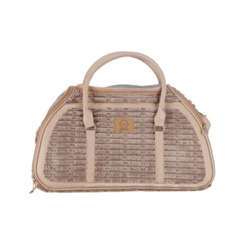 Переноска для тварин MISOKO&CO 51.5x25.5x27 см світло-коричнева (YIWUMSK70161)