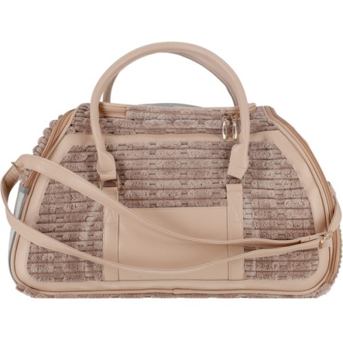 Переноска для тварин MISOKO&CO 51.5x25.5x27 см світло-коричнева (YIWUMSK70161)