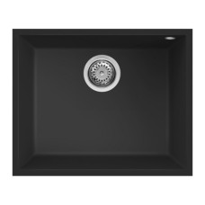 Мийка кухонна Elleci Q 105 under top black K86