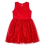 Плаття дитяче Breeze святкове з паєтками (12740-134G-red)