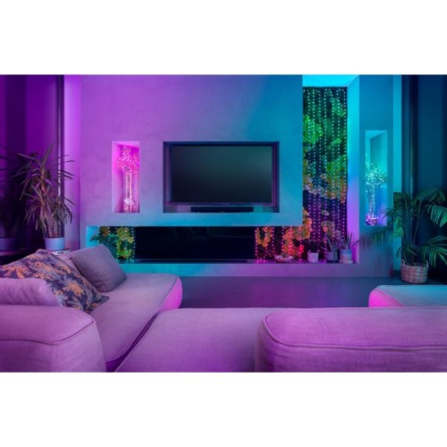 Гірлянда Twinkly mart LED, Strings USB 100 Pearl-shaped RGB LEDs, Green Wire, USB-C 6м (TWKP100RGB-G)