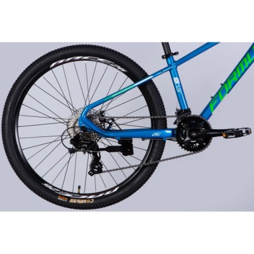 Велосипед Formula 26" THOR DD CS рама-13" AL 2026 синій з зеленим (OPS-FR-26-813)