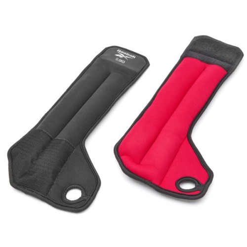 Обважнювач Reebok Wrist Weights чорний, червоний RAWT-11210 0.5 кг (885652020534)