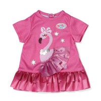 Аксесуар до ляльки Baby Born Одяг для ляльки Baby Born Сукня з фламінго (839423)