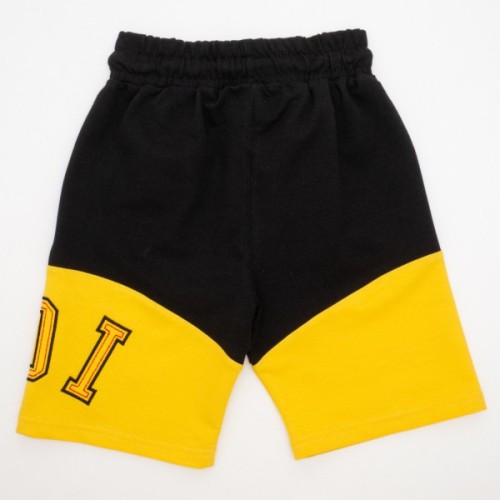 Шорти дитячі Joi трикотажні (Y-3013-110B-blackyellow)