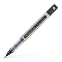 Ролер Faber-Castell Free Ink rollerball, колір чорнила чорний, 0,5 мм, одноразова (29194)