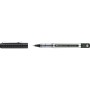 Ролер Faber-Castell Free Ink rollerball, колір чорнила чорний, 0,5 мм, одноразова (29194)