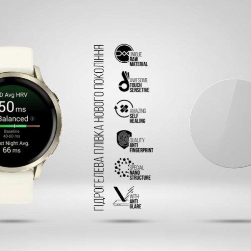 Плівка захисна Armorstandart Matte hydrogel Garmin Venu 4 41mm 6 pcs (ARM92033)