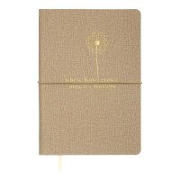 Книга записна Buromax Nice А5 96 аркушів, без лініювання бежевий (BM.295015-28)