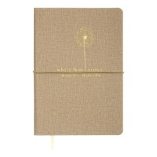 Книга записна Buromax Nice А5 96 аркушів, без лініювання бежевий (BM.295015-28)