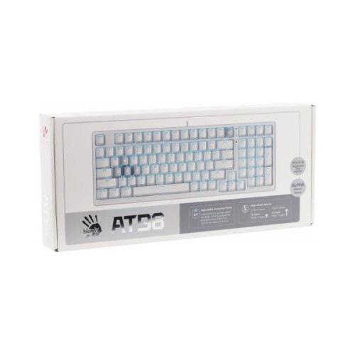 Клавіатура A4Tech Bloody AT98 USB RGB UA White (4711421002790)