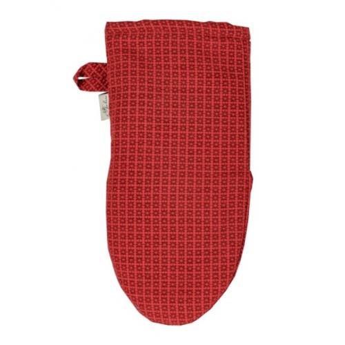 Кухонна прихватка Прованс Рукавичка Merry Christmas червона (031461)