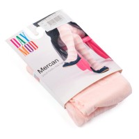 Колготки дитячі Daymod у смужку (D2121027-122G-lightpink)