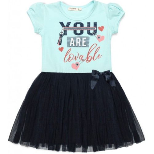 Плаття дитяче Breeze з фатиновою спідницею (10840-128G-blue)