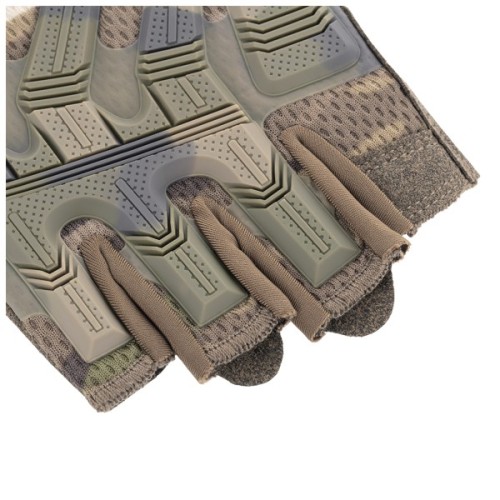 Тактичні рукавички 2E безпалі M камуфляж (2E-TACTGLOSUM-M-MC)