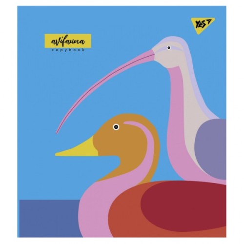 Зошит Yes А5 Avifauna 24 аркуша лінія (766848)