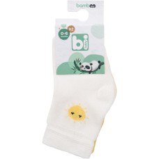 Шкарпетки дитячі Bibaby із сонечком (68384-6-12-yellow)