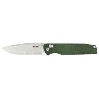 Ніж SRM Terrier 140Cr, Green Micarta, Stonewash (258L-MG2)