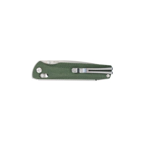 Ніж SRM Terrier 140Cr, Green Micarta, Stonewash (258L-MG2)