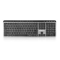Клавіатура REAL-EL RK-737W Wireless/Bluetooth Black/Grey (EL123100060)