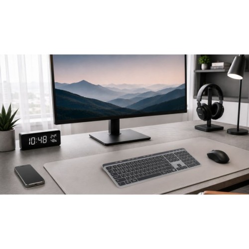 Клавіатура REAL-EL RK-737W Wireless/Bluetooth Black/Grey (EL123100060)