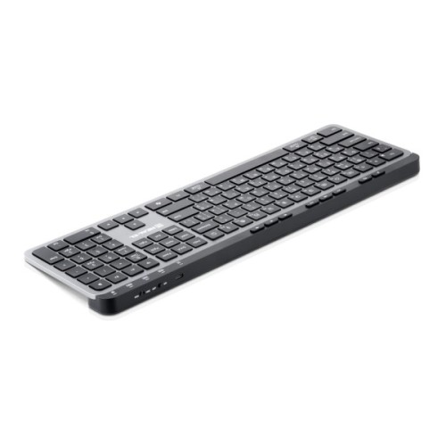 Клавіатура REAL-EL RK-737W Wireless/Bluetooth Black/Grey (EL123100060)
