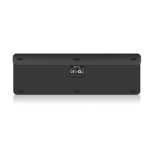 Клавіатура REAL-EL RK-737W Wireless/Bluetooth Black/Grey (EL123100060)