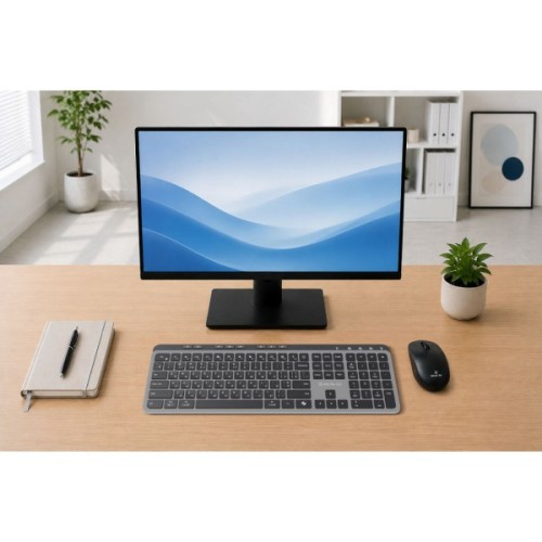 Клавіатура REAL-EL RK-737W Wireless/Bluetooth Black/Grey (EL123100060)