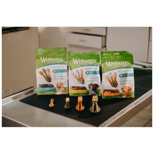 Ласощі для собак Whimzees Toothbrush M 12 шт (8718627750674)