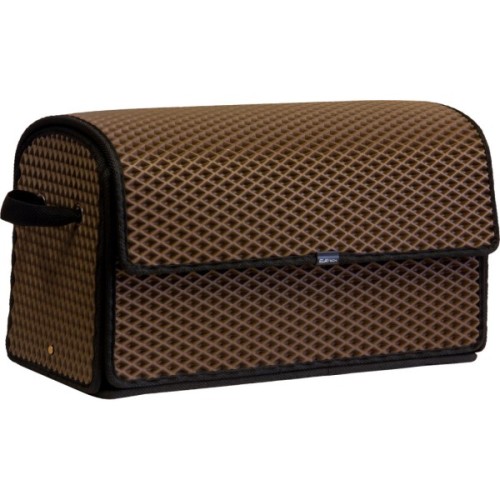 Сумка-органайзер EVAtech 30x49x25 см Коричневий з чорним кантом (BS12258SM5RZB)