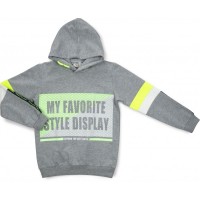 Кофта дитяча Breeze з капюшоном (16203-146B-gray)