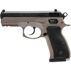 Страйкбольний пістолет ASG CZ 75D Compact FDE Spring (18603)