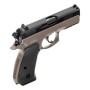 Страйкбольний пістолет ASG CZ 75D Compact FDE Spring (18603)