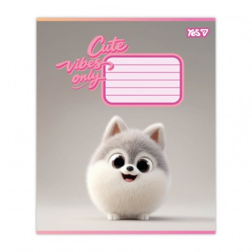 Зошит Yes Cute vibes only А5 24 аркуша лінія (768901)