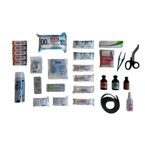 Автомобільна аптечка Poputchik 02-090-М