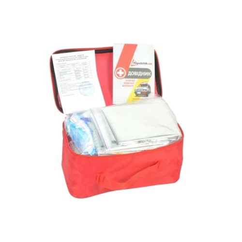 Автомобільна аптечка Poputchik 02-090-М