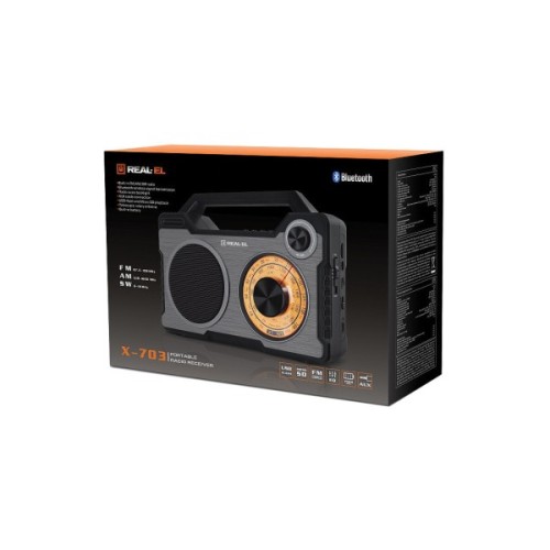 Портативний радіоприймач REAL-EL X-703 (EL121800002)